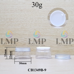 Hũ PET nắp nhôm 30g