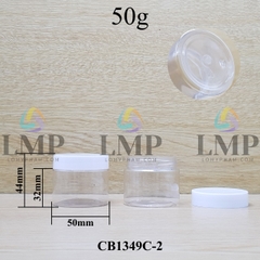 Hũ PET nắp nhựa 50g