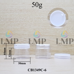 Hũ PET nắp nhựa 50g
