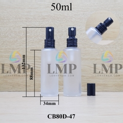 Chai thủy tinh đầu nhôm giọt cao