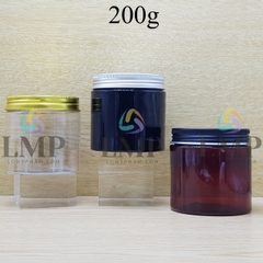 Hũ PET nắp nhôm 200g