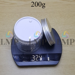 Hũ PET nắp nhôm 200g