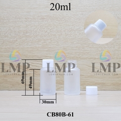 Chai thủy tinh nắp vặn trơn