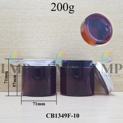 Hũ PET nắp nhôm 200g