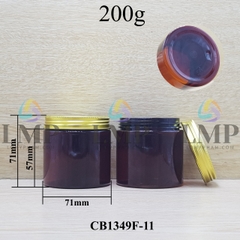 Hũ PET nắp nhôm 200g