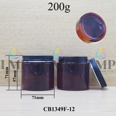 Hũ PET nắp nhôm 200g