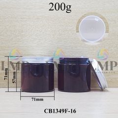 Hũ PET nắp nhôm 200g
