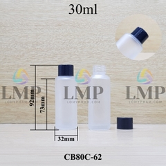 Chai thủy tinh nắp vặn trơn