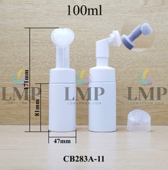 Chai tạo bọt đầu massage tim