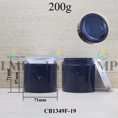 Hũ PET nắp nhôm 200g