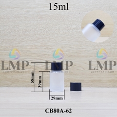 Chai thủy tinh nắp vặn trơn