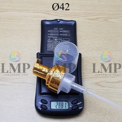 Đầu bơm tạo bọt xi Ø42