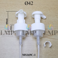 Đầu bơm tạo bọt có khóa Ø42