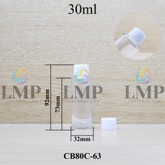 Chai thủy tinh nắp vặn trơn