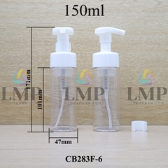 Chai tạo bọt nắp có khóa ( VN )