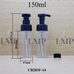 Chai tạo bọt nắp có khóa ( VN )