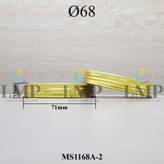 Nắp nhôm cuốn Ø68
