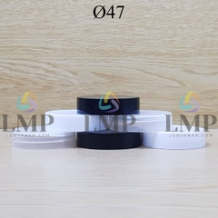 Nắp nhựa trơn Ø47