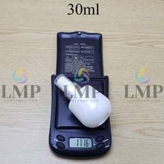 Chai thủy tinh bầu đầu phun sương xi 1 viền