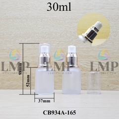 Chai thủy tinh vát đầu xịt giọt xi 30ml