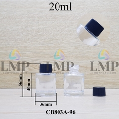 Chai thủy tinh nắp vặn sọc