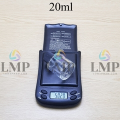 Chai thủy tinh nắp vặn sọc