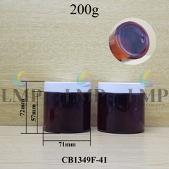 Hũ PET nắp nhựa 200g