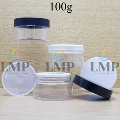 Hũ PET nắp nhựa 100g