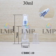 Chai thủy tinh đầu phun sương xi