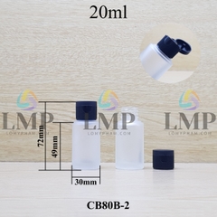 Chai thủy tinh nắp bật sọc