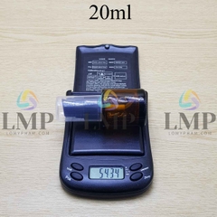 Chai thủy tinh nâu đầu giọt giọt 1 viền