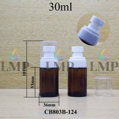 Chai thủy tinh nâu đầu phun sương loại nhỏ