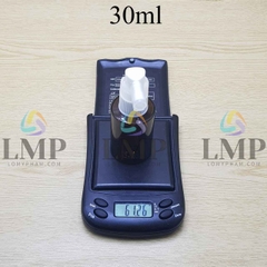 Chai thủy tinh nâu đầu xịt mũi 90 độ