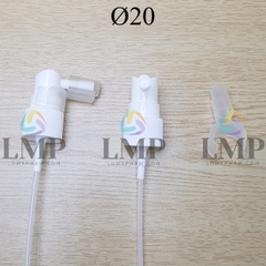 Đầu xịt mũi 90 độ Ø20
