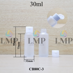 Chai thủy tinh nắp bật sọc