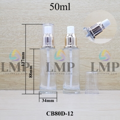 Chai thủy tinh đầu phun sương xi