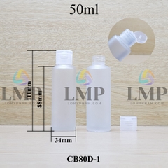 Chai thủy tinh nắp bật sọc