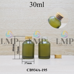 Chai thủy tinh vát nắp nhôm cuốn 30ml