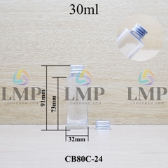 Chai thủy tinh nắp nhôm cuốn