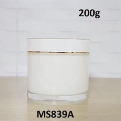 Hũ AC trắng viền vàng 200g
