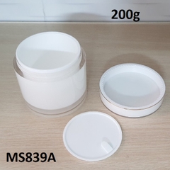 Hũ AC trắng viền vàng 200g