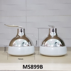 Hũ TT trắng nhũ nắp bạc bóng 60g