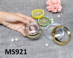 Hũ đựng thuốc viên thân trong nắp vàng - bạc - trắng