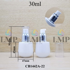 Chai thủy tinh bầu đầu xịt giọt xi