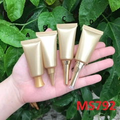 Tuýp vàng nhũ nắp kiểu A 23g
