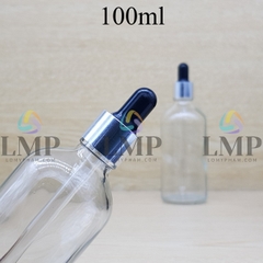 Chai tinh dầu nắp bóp khoen nhôm 100ml