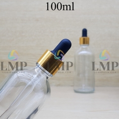 Chai tinh dầu nắp bóp khoen nhôm 100ml