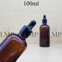 Chai tinh dầu nắp bóp khoen nhôm 100ml