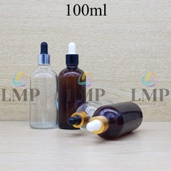Chai tinh dầu nắp bóp khoen nhôm 100ml