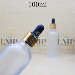 Chai tinh dầu phun mờ nắp bóp khoen nhôm 100ml